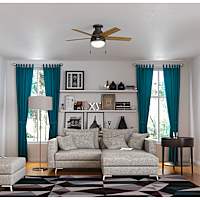 Hunter Anslee Low Profile with LED Light 46 inch – Hunter Fan